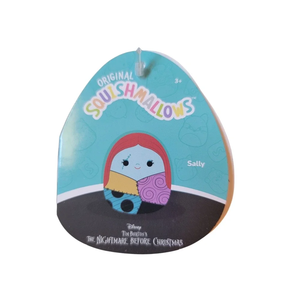 Squishmallows NBC Jack & Sally Plush Clips Kids 3.5